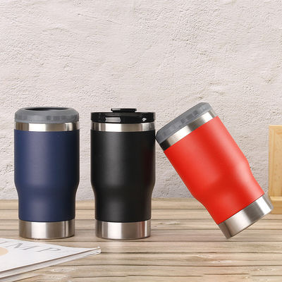 14oz Multicolore Isolato da vuoto Birra in scatole fredde Bottiglia sportiva per il campeggio