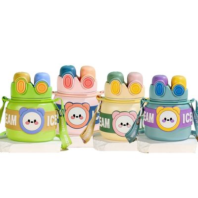 316 Acciaio inossidabile Bottiglia d'acqua Nuovo design di cartoni animati di coniglio per il ritorno a scuola
