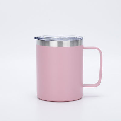 304 in acciaio inossidabile 12OZ isolatore ufficio tazza da caffè birra con maniglia aspirapolvere