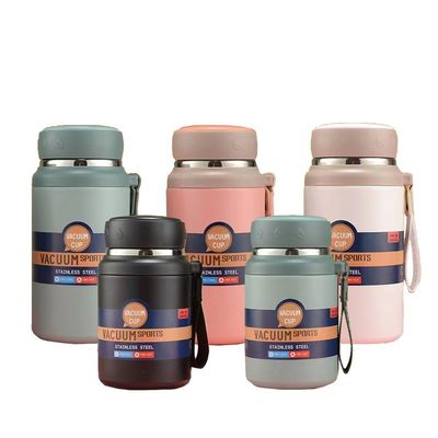 316 Acciaio inossidabile Bottiglia d'acqua isolante 750 ml/1000 ml Portatile impermeabile per sport all'aperto