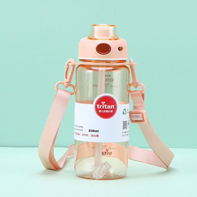 700ml e 830ml Gym Gallon Sport Bottiglia d'Acqua con Time Marker