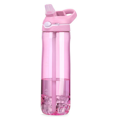 Bottiglia d'acqua rosa Tritano 750 ml / 25 oz Scelta sostenibile per gli appassionati di ginnastica