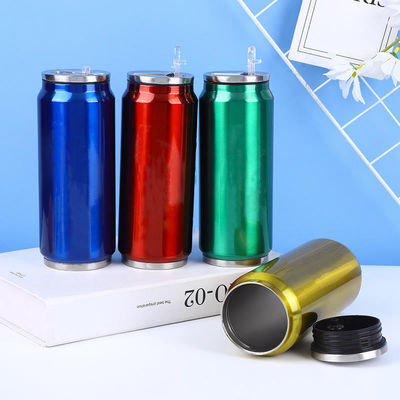 Colla in acciaio inossidabile di stile americano, lattina, termo, lattina, acqua, Coca-Cola, lattina