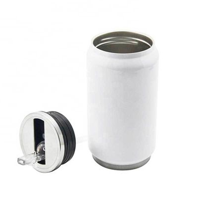 Cola a vuoto a sublimazione in acciaio inossidabile 12 oz con paglia e coperchio inclusi