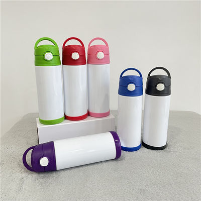 12oz di Sublimazione Bambini Tumblers bottiglia d'acqua per bambini con acciaio inossidabile all'interno