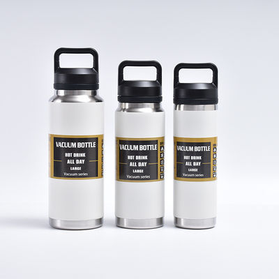 Logo personalizzato Bottiglia d'acqua in acciaio inossidabile 304 1000 ml per attività all' aperto