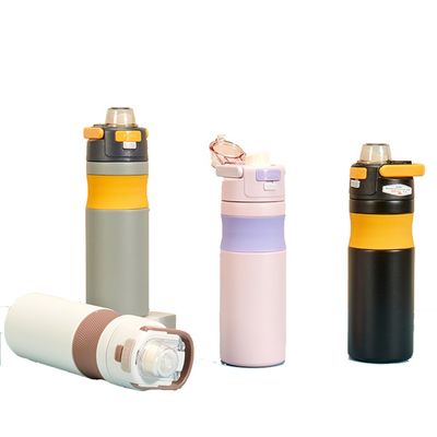 Acciaio inossidabile 580ml Sporty Bottiglia d'acqua con paglia Ideale per tutte le avventure all'aria aperta
