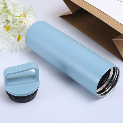 480 ml/600 ml Bottiglia di termo in acciaio inossidabile Bottiglia di acqua termica a prova di perdite portatile 0.6KG