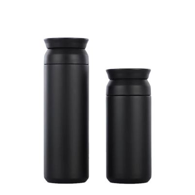 Coppe di acciaio inossidabile a doppia parete con coperchio e manico Capacità 350ml/500ml