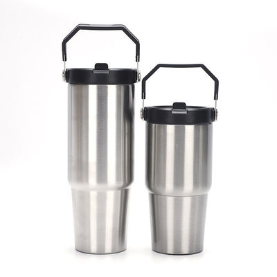 20oz 30oz di acciaio inossidabile Logo personalizzato Flaschetta termo con coperchio e maniglia OEM/ODM accettabile