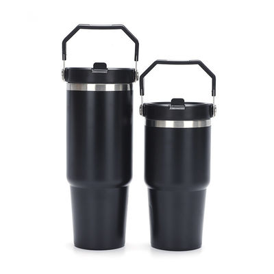 20oz 30oz di acciaio inossidabile Logo personalizzato Flaschetta termo con coperchio e maniglia OEM/ODM accettabile