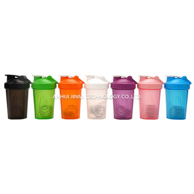 400 ml di BPA libero di plastica sportiva proteina in polvere di miscelazione Shake Coppa d'acqua con scala e coperchio