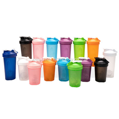 400 ml di BPA libero di plastica sportiva proteina in polvere di miscelazione Shake Coppa d'acqua con scala e coperchio