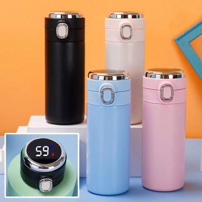Display di temperatura intelligente Copertura di tazza termo per esterni in acciaio inossidabile