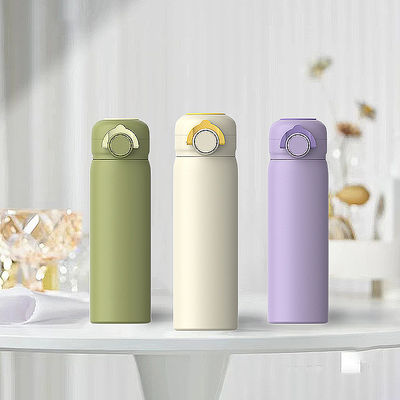 Flasche a vuoto Termosi 450 ml Bottiglia d'acqua in acciaio inossidabile per uomini e donne