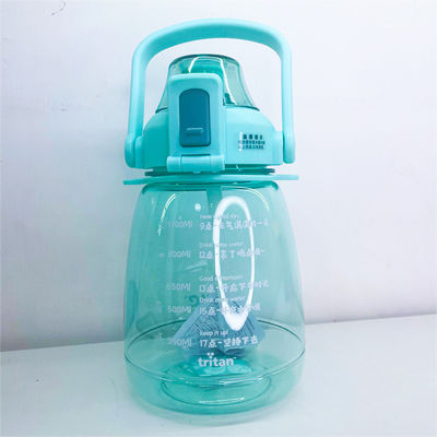 Alto livello di aspetto grande capacità di plastica rosso Sippy Cup bottiglia d'acqua per studenti