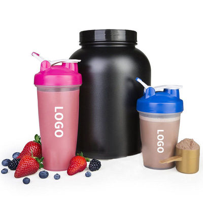 400ml Fitness Plastic Black Gym Blender Shaker Cup Protein Shaker Bottiglia per versatile