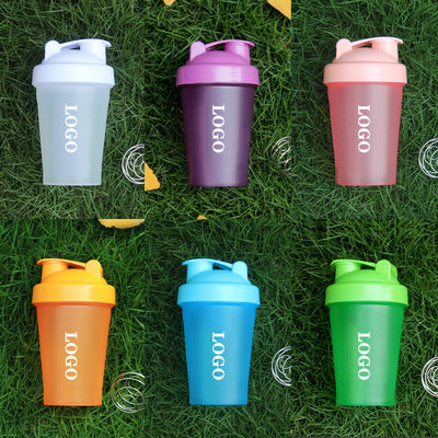 400ml Fitness Plastic Black Gym Blender Shaker Cup Protein Shaker Bottiglia per versatile