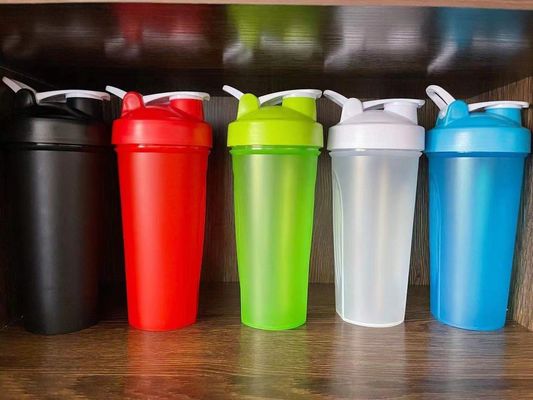 400ml Fitness Plastic Black Gym Blender Shaker Cup Protein Shaker Bottiglia per versatile