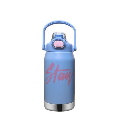 Super Nuovo Stile Bambini Carino Cartoon Vaso di vuoto Bambini Isolato Vaso Acqua Termale con paglia