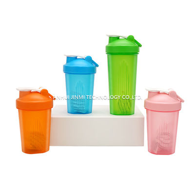 600ml Logo personalizzato e colore Fitness Blendere di plastica per palestra Tazza per la bevanda diretta