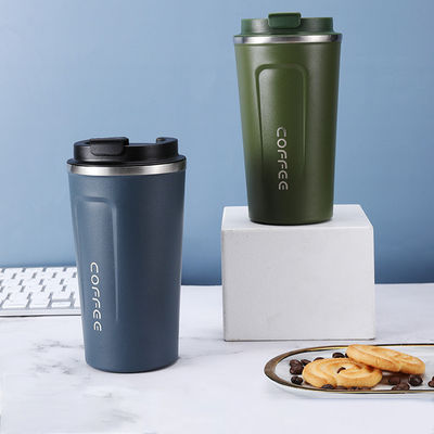 500ml Acciaio inossidabile Tazza di caffè isolato al vuoto Viaggio per Home Office Ristorante