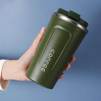 500ml Acciaio inossidabile Tazza di caffè isolato al vuoto Viaggio per Home Office Ristorante