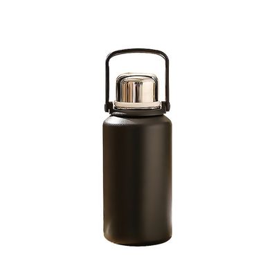 Tazze di caffè isolanti a doppia parete riutilizzabili Flasche aspiratrici in acciaio inossidabile Set di termosi