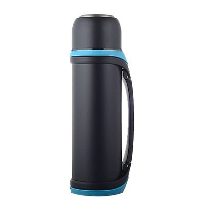 Disegno sportivo grande capacità 2QT 64oz bottiglia a vuoto con tazza per bevande calde