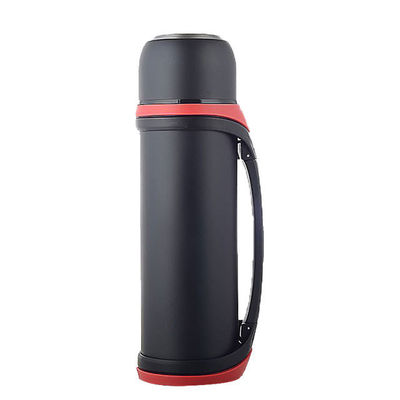 Disegno sportivo grande capacità 2QT 64oz bottiglia a vuoto con tazza per bevande calde