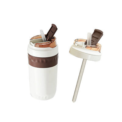 Acciaio inossidabile esterno Tazza di caffè isolante aspirapolvere Bottiglie Tazze 350ml Bambini Bottiglie di acqua