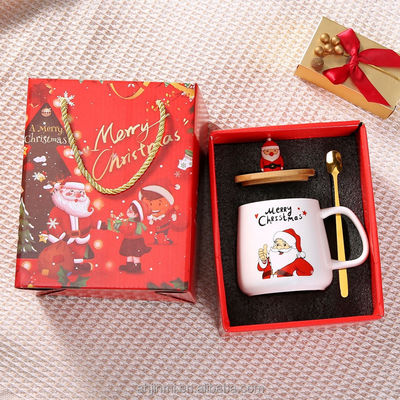 HANDGRIP 400ml Style Ceramica Tazza Natale Tazza di Caffè Tazza di Tè Luxury Coffee Xmas Tazze