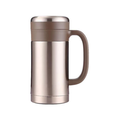 SUS304 Tazza di caffè isolante in acciaio inossidabile per alimenti con maniglia di 450 ml