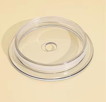 Logo personalizzato accettabile bottiglia d'acqua di plastica a doppia parete con paglia e materiale PC