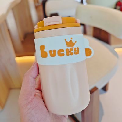 420 ml di bottiglia d'acqua in acciaio inox con coperchio