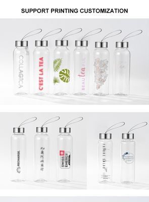 Direct Drinking 300ml 400ml 600ml Bottiglia di plastica priva di BPA per sport all'aria aperta e viaggi