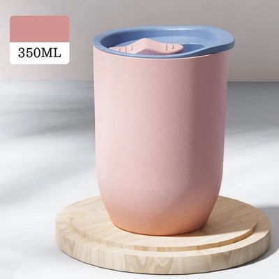 12oz AS Plastic Colorful Wine Tumbler Disegno a prova di perdite e perfetto per viaggi all'aria aperta