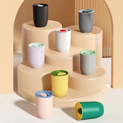 350ml Logo personalizzato Plastica di grande capacità Sport all'aperto Portatile Straw Drinking Water Bottle Cup