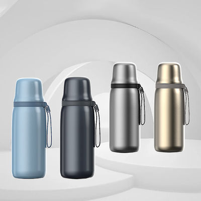 650 ml di capacità bottiglia a vuoto a doppia parete in acciaio inossidabile tazze minimaliste contemporanee