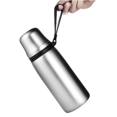 650 ml di capacità bottiglia a vuoto a doppia parete in acciaio inossidabile tazze minimaliste contemporanee