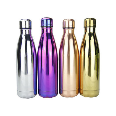 Sostenibile isolante in acciaio inossidabile Cola in forma di bottiglia Tumblers per ufficio / auto / casa