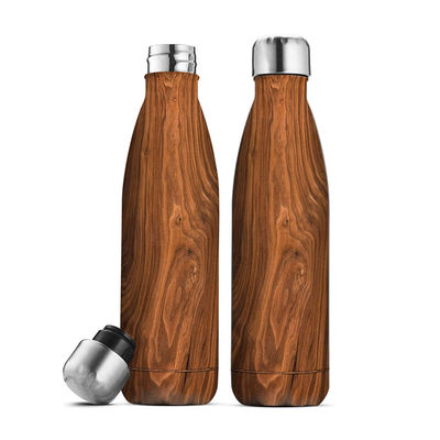 Sostenibile isolante in acciaio inossidabile Cola in forma di bottiglia Tumblers per ufficio / auto / casa