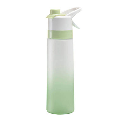 Spazio fitness all'aperto 156g Tazza d'acqua sportiva a colori con paglia