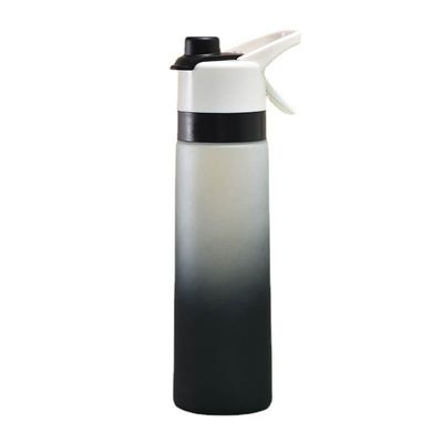 Spazio fitness all'aperto 156g Tazza d'acqua sportiva a colori con paglia
