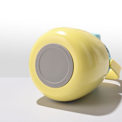 Bottone Bianco Dispositivi Isolati per Donne 450ml Doppia Parete Cartoon Cute Bambini Portatile