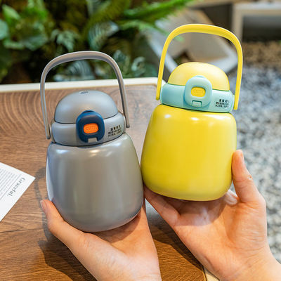 Bottiglia d'acqua isolante in acciaio inossidabile personalizzata per bambini scolastici 450ml Capacità riutilizzabile
