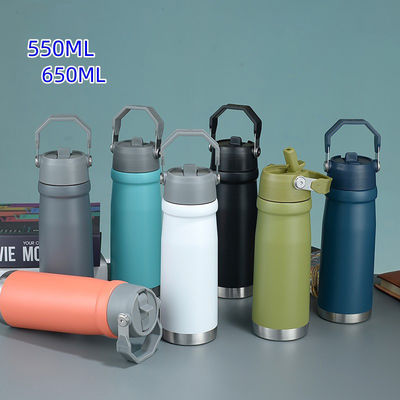 Logo personalizzato Isolata bottiglia di acqua calda in acciaio inossidabile in 7 colori o disegno personalizzato
