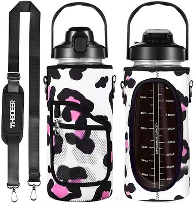 Stocked American Style Eco Friendly 2000ml Bottiglia d'acqua per coperture da tazza da donna