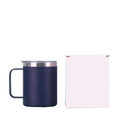 Grande capacità Logo personalizzato Tessura ghiacciata Doppio strato di acciaio inossidabile Isolamento da vuoto Tazza di caffè