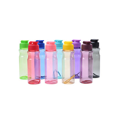 Unisex applicabile 500ml PET bottiglie d'acqua potabile con logo personalizzato e fornire un campione